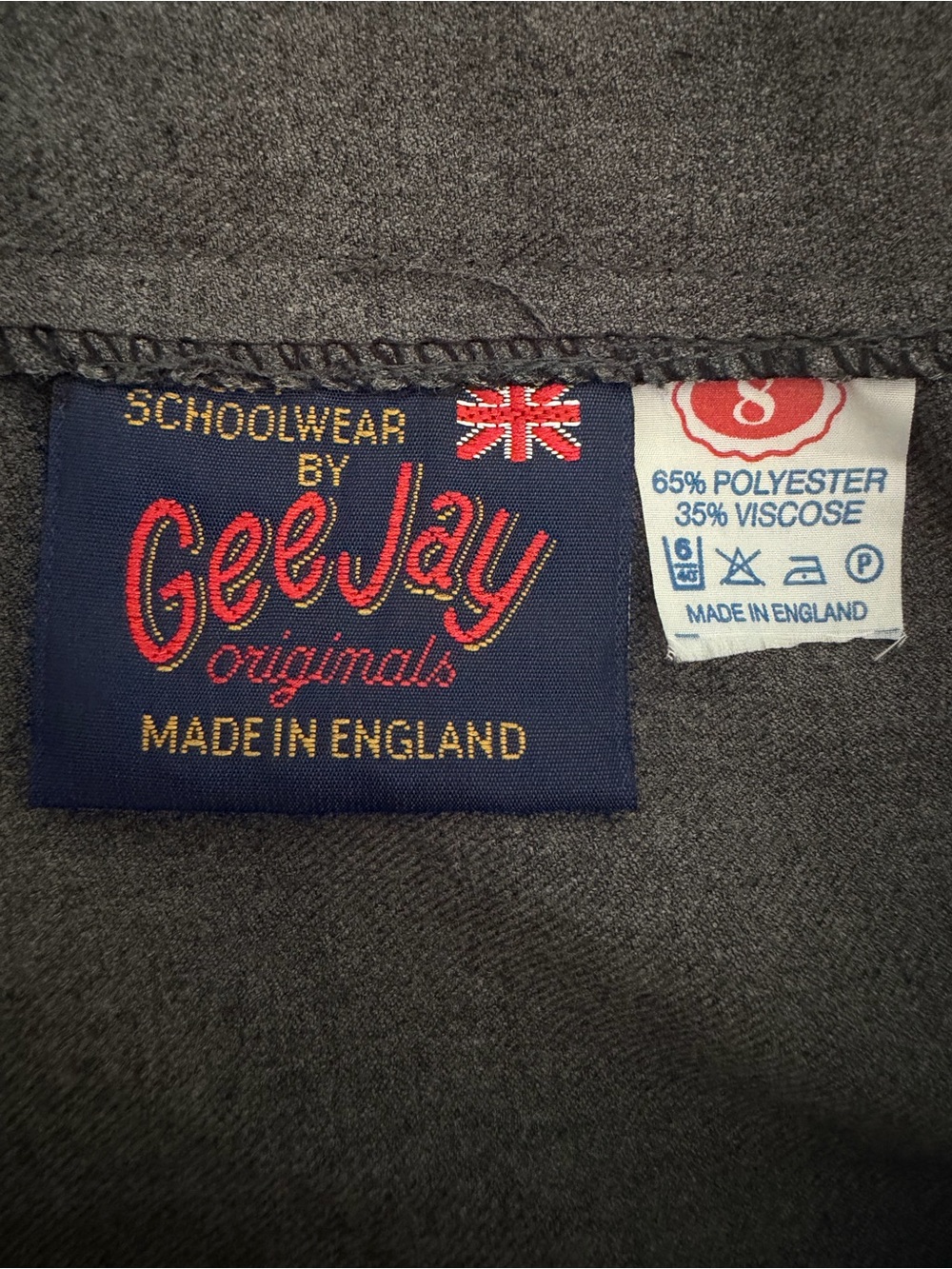 GeeJay Vintage School Wear Flare A-Line Mini Skirt